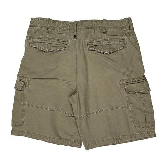 Timberland Cargo Shorts - 36W 10L Khaki Cotton