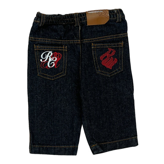 Age 0-6 Months Rocawear Jeans - 3XS Dark Wash Cotton