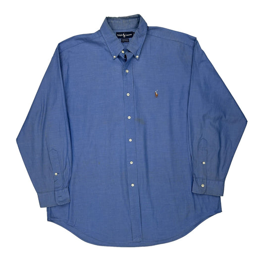 Yarmouth Ralph Lauren Shirt - XL Blue Cotton