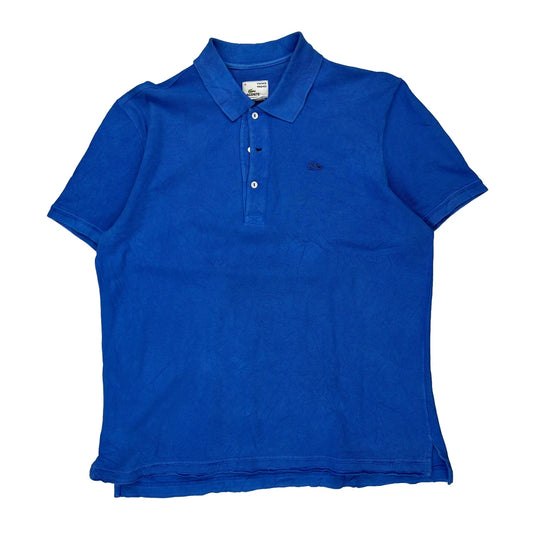 Lacoste Polo Shirt - XL Blue Cotton