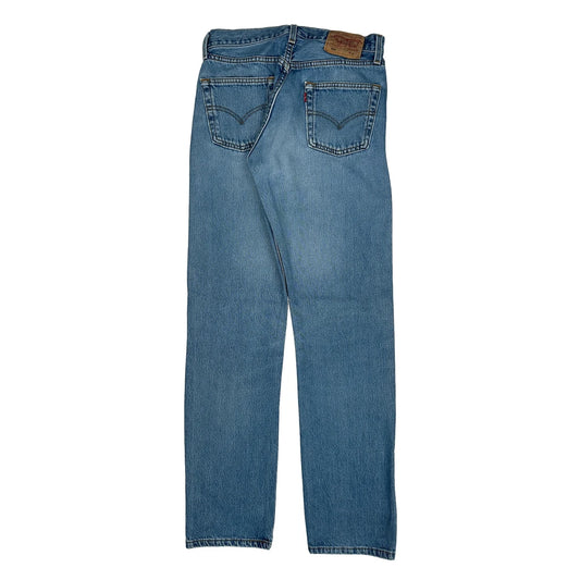 501 Levis Jeans - 30W 34L Blue Cotton