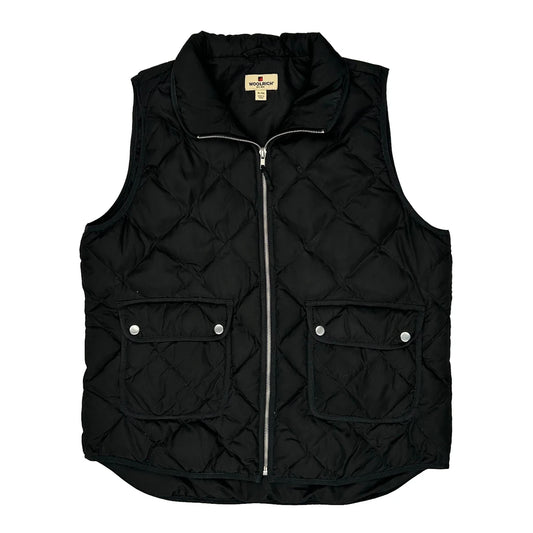 Vintage Woolrich Gilet - XL Black Polyester