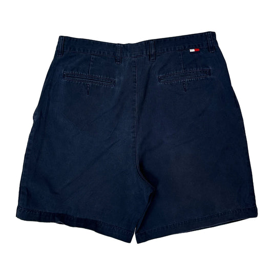 Vintage Tommy Hilfiger Chino Shorts - 32W 8L Navy Cotton