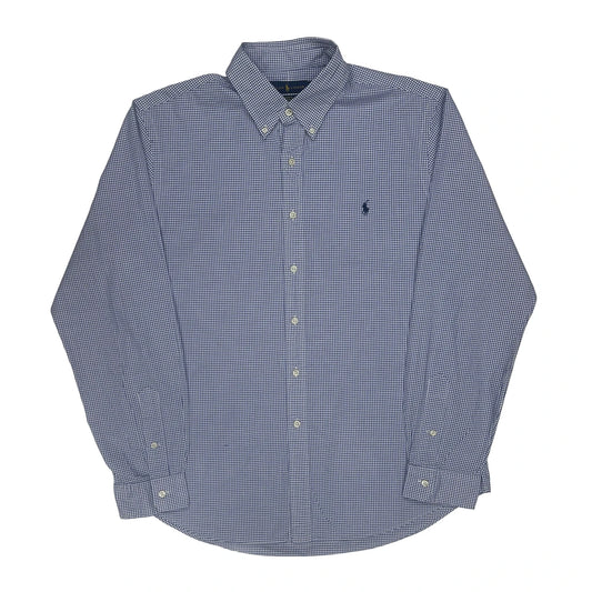 Ralph Lauren Slim Fit Shirt - XL Blue Cotton