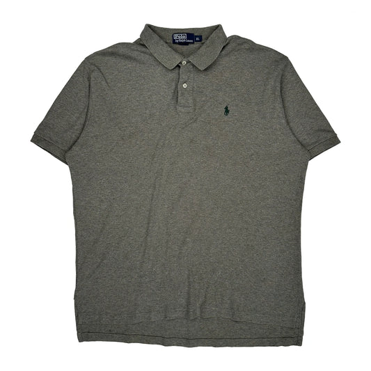 Polo By Ralph Lauren Polo Shirt - XL Grey Cotton