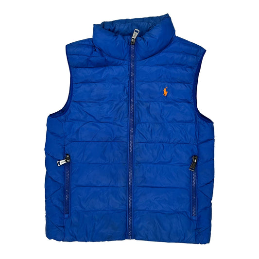 Age 7 Polo By Ralph Lauren Gilet - Small Blue Polyester