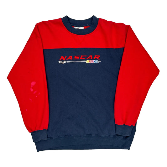 Nascar Racing Chase Authentics Nascar Sweatshirt - XL Navy Cotton