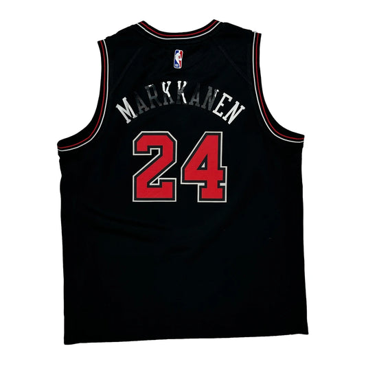 Vintage Chicago Bulls Nike Nba Jersey - XL Black Polyester