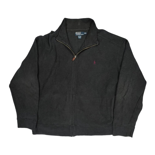 Polo By Ralph Lauren Zip Up - 2XL Black Cotton
