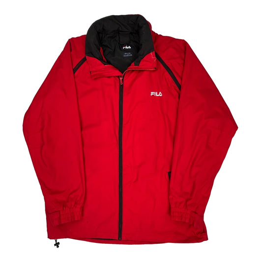 Fila Windbreaker - XL Red Polyester