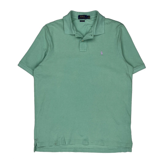Polo By Ralph Lauren Polo Shirt - Large Green Cotton