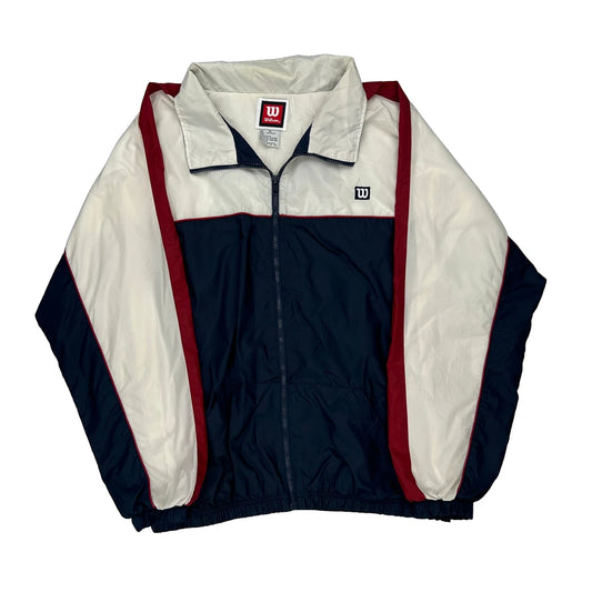 Wilson Windbreaker - XL Navy Nylon