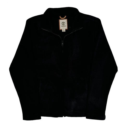 Timberland Fleece Jacket - Large Black Polyester