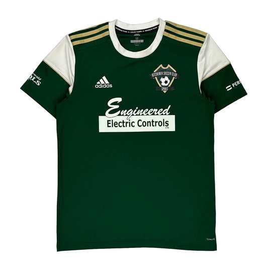 Kitchener Soccer Club Adidas Football Shirt - Medium Green Polyester