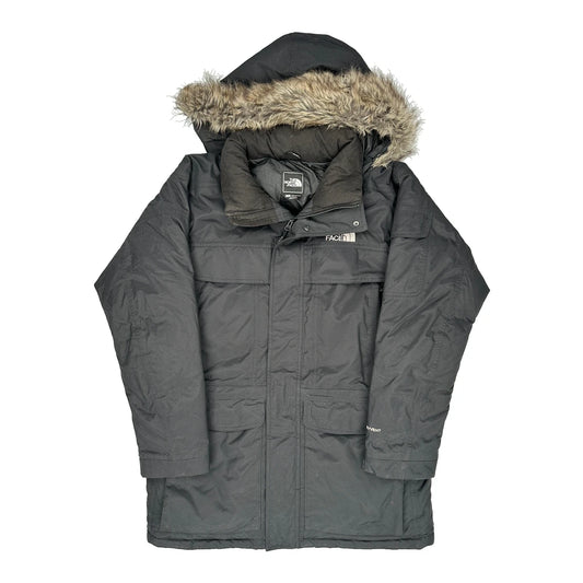 Vintage The North Face Parka - Large Black Polyester
