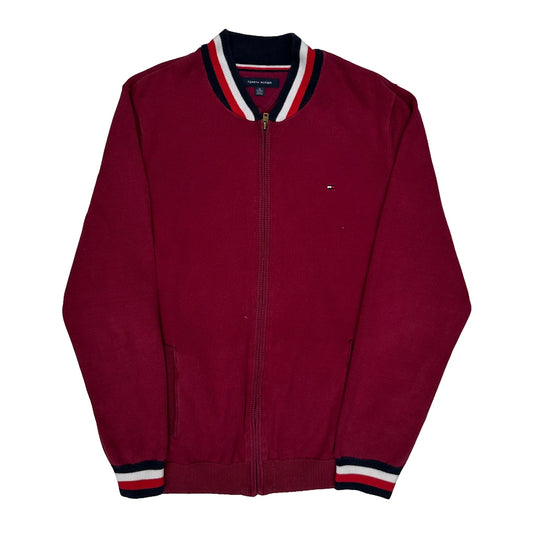 Vintage Tommy Hilfiger Jumper - XL Red Cotton