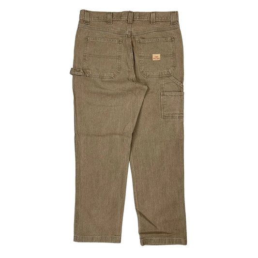 Red Kap Carpenter Trousers - 34W 30L Brown Cotton