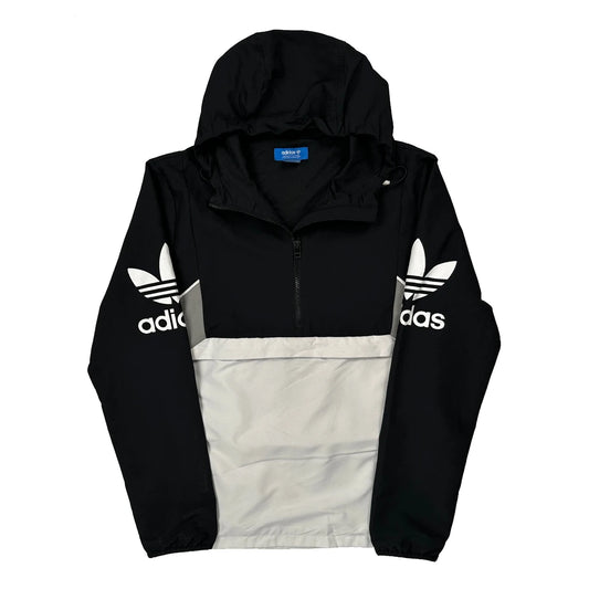 Vintage Adidas Windbreaker - XS Black Polyester