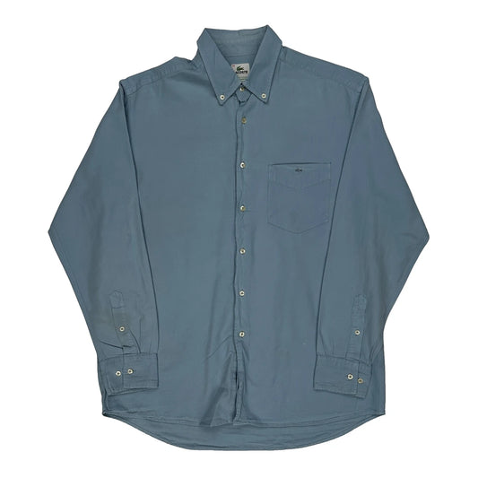 Lacoste Shirt - XL Blue Cotton
