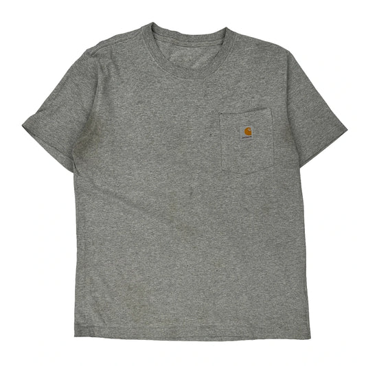 Carhartt T-Shirt - XL Grey Cotton