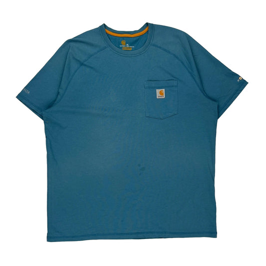 Hartville Hardware & Lumber Carhartt T-Shirt - XL Blue Cotton