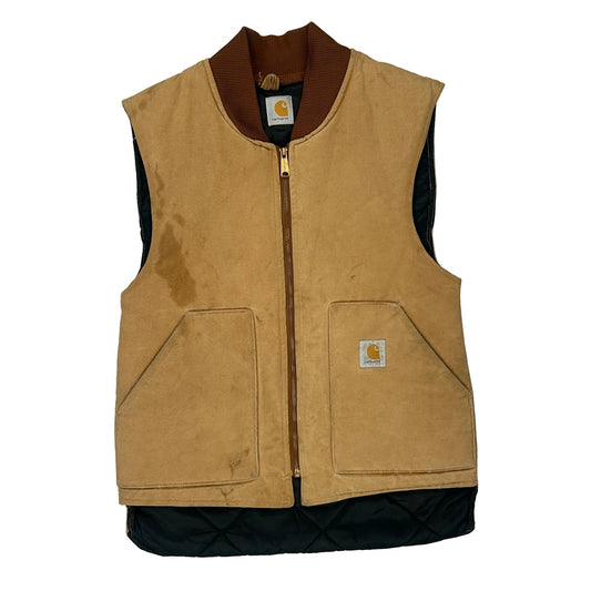 Carhartt Gilet - Small Beige Cotton