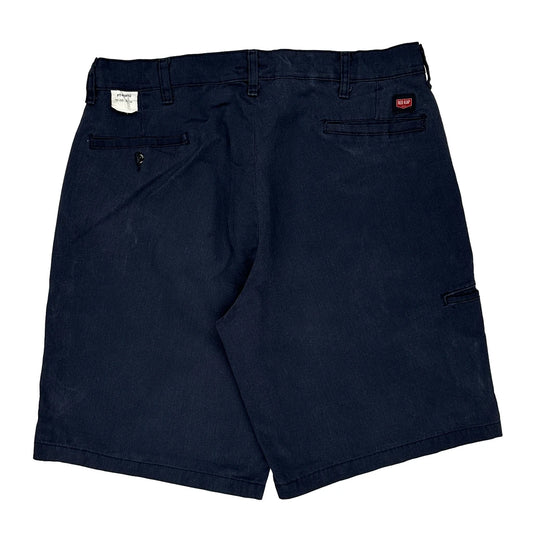 Red Kap Shorts - 36W 10L Navy Cotton Blend