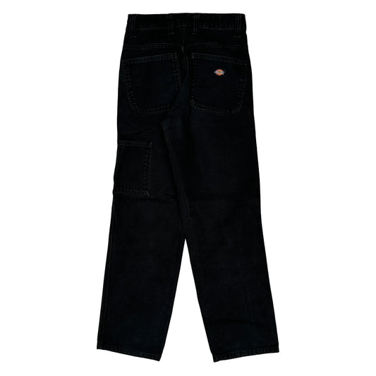 Vintage Dickies Carpenter Trousers - 26W 29L Black Cotton