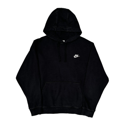 Vintage Nike Hoodie - XL Black Cotton