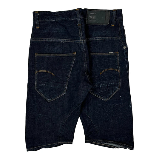 Vintage A.P.C. Denim Shorts - 28W 12L Dark Wash Denim