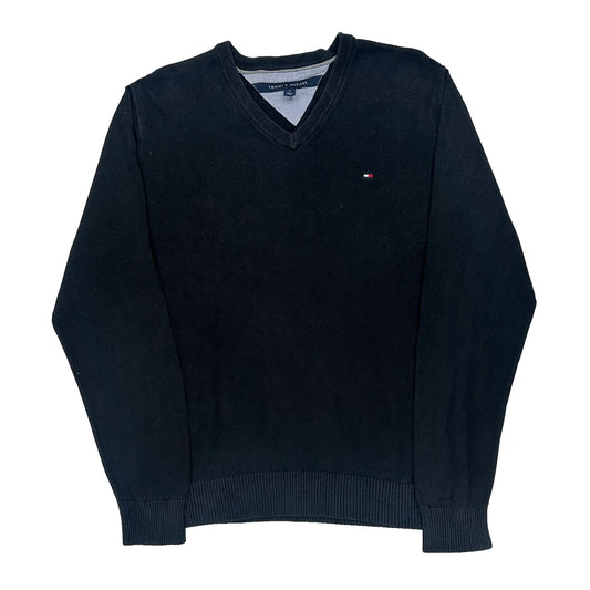 Tommy Hilfiger Jumper - Medium Black Cotton