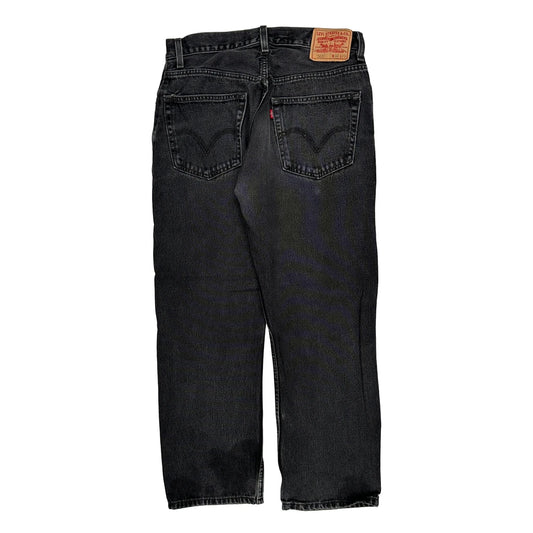 Levis Jeans - 31W 30L Black Cotton