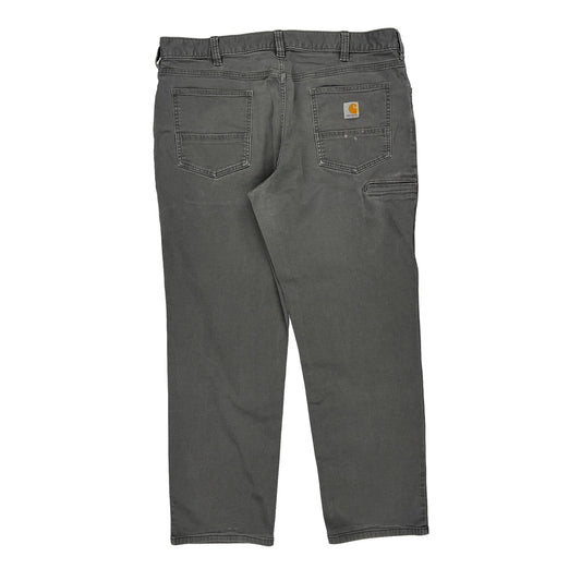 Carhartt Trousers - 38W 30L Grey Cotton Blend