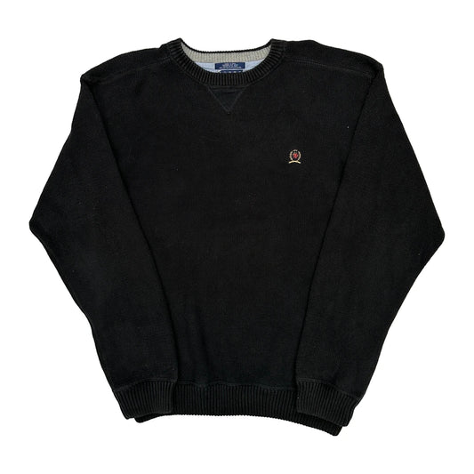 Tommy Hilfiger Jumper - Large Black Cotton