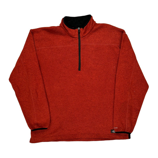 Dickies Top - Large Red Polyester