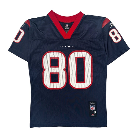 Age 8 Houston Texans Reebok Jersey - Small Navy Polyester