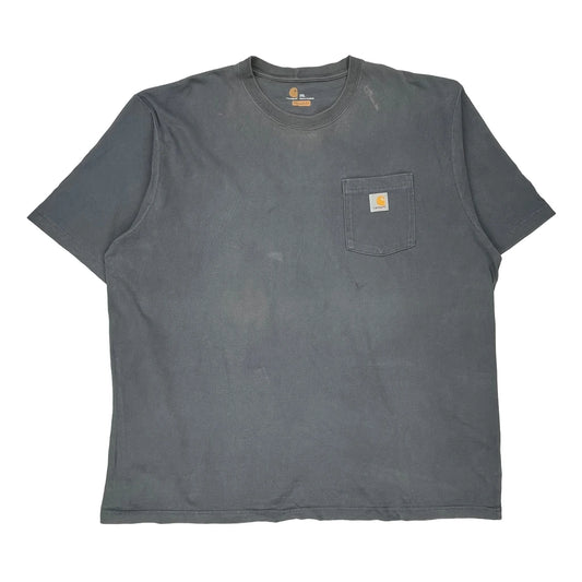 Carhartt T-Shirt - 2XL Grey Cotton