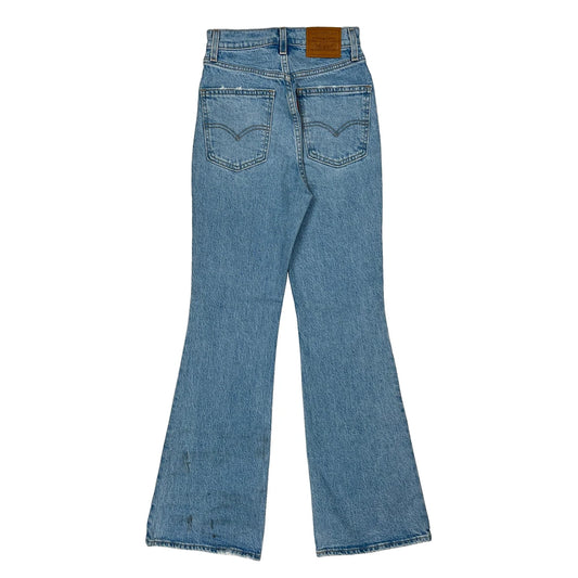 Levis Flared Jeans - 22W UK 2 Blue Cotton