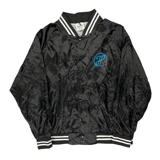 Jon Pardi & The All Nighters On Tour Augusta Graphic Varsity Jacket - 3XL Black Polyester
