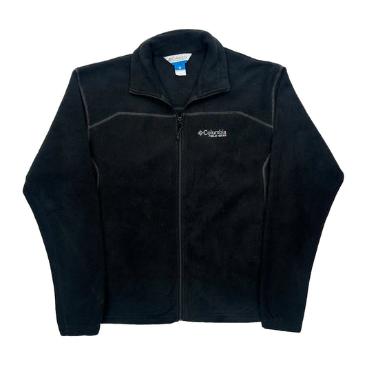 Vintage Columbia Fleece Jacket - XL Black Polyester