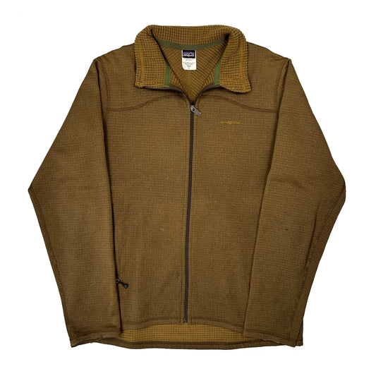 Vintage Patagonia Fleece Jacket - Large Brown Polyester
