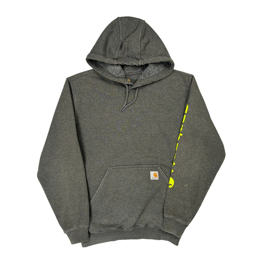 Carhartt Hoodie - Small Grey Cotton