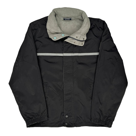Vintage Nautica Jacket - XL Black Polyester