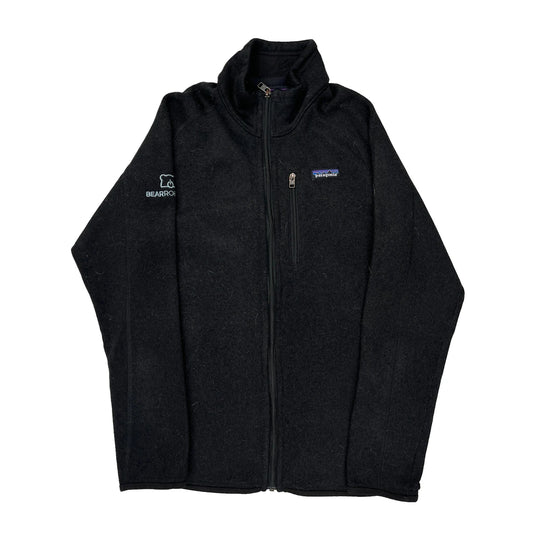 Patagonia Fleece Jacket - Medium Black Polyester