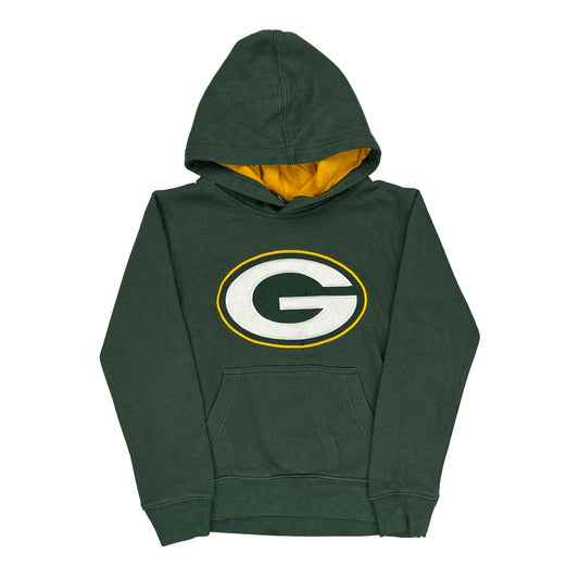 Green Bay Packers, Age 8 Nfl Football Hoodie - Small Green Cotton