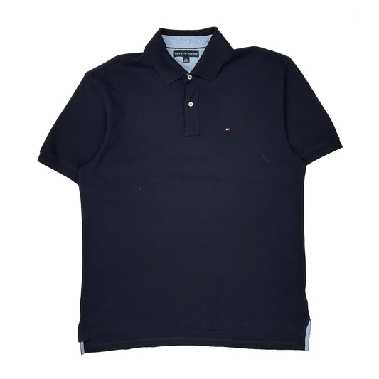 Tommy Hilfiger Polo Shirt - XL Navy Cotton