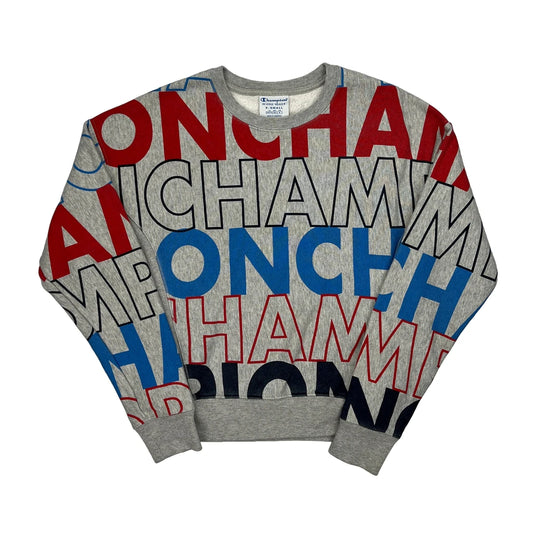 Reverse Weave Champion Sweatshirt - XS Black Cotton