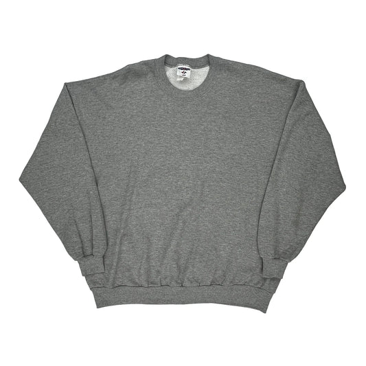 Jerzees Sweatshirt - 2XL Grey Cotton Blend