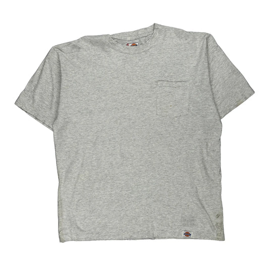 Dickies T-Shirt - XL Grey Cotton