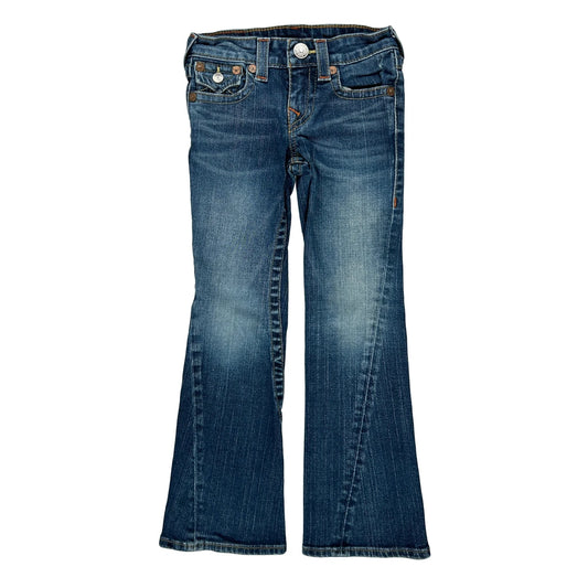 Age 6 True Religion Boot Cut Jeans - Small Blue Denim
